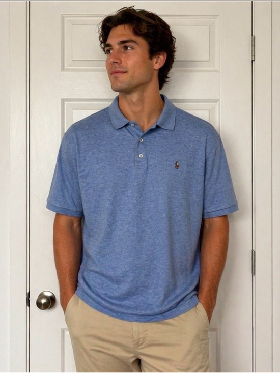 Ralph Lauren Other - Ralph Lauren Blue Polo Shirt with Embroidered Logo